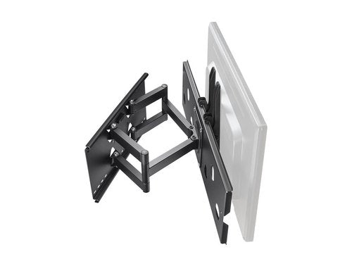 Monoprice Commercial Full Motion TV Wall Mount Bracket for 32" to 60" TVs up to 175lbs, Max VESA 750x450, Heavy Duty Works with Concrete and Brick