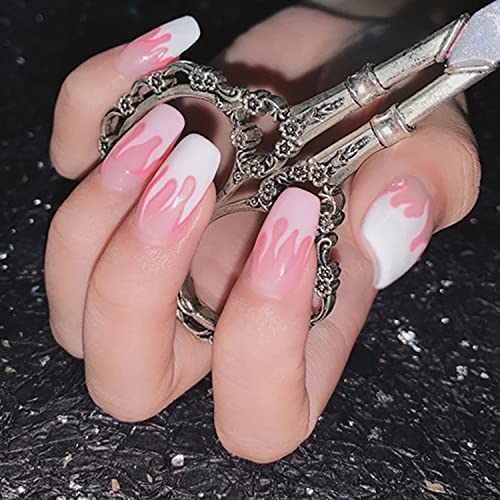 18 Sheets Nail Art Stickers Colorful Flame Floral Star Decals