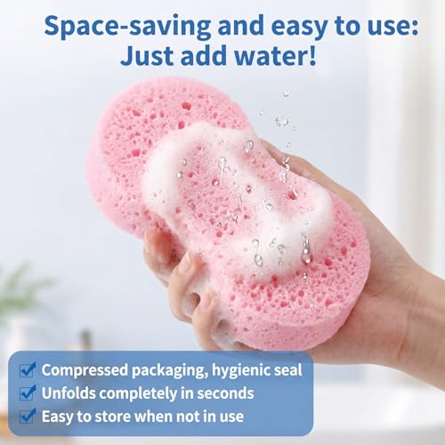 5 Pack Large Car Wash Sponges - Extra Thick & Gentle Cleaning