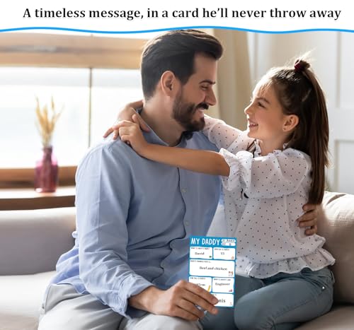 DIY Funny Father's Day Card for Dad - 4x6 Personalizable Gift