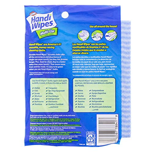 Clorox Handi Wipes - Reusable Super Absorbent Cleaning Cloths (3 Pack)