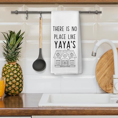 Yaya Kitchen Towels - Decorative Microfiber Hand Towels 16x24"