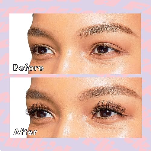 i-ENVY Flick'd D-Curl Strip False Lashes Natural Clear Band