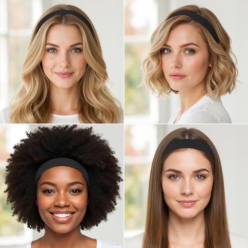 Tiesome 4 Pcs Wig Melting Band with Ear Curves for Lace Front Wigs