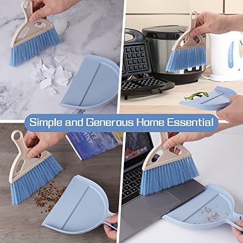 Cobee Mini Broom and Dustpan Cleaning Set - Blue