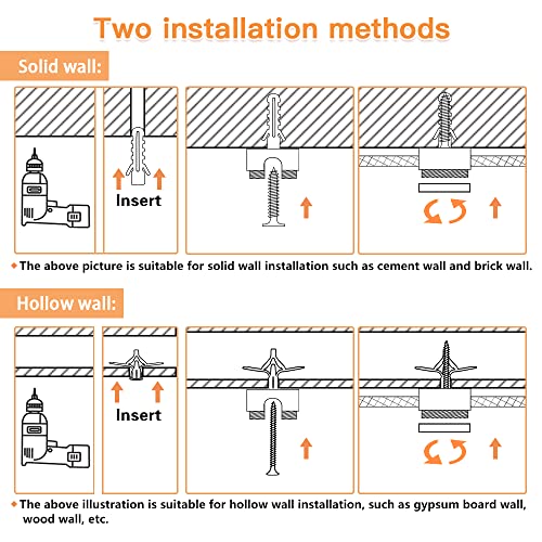 Zevnico 3 Pack White Swag Hooks for Ceiling Hanging Lights