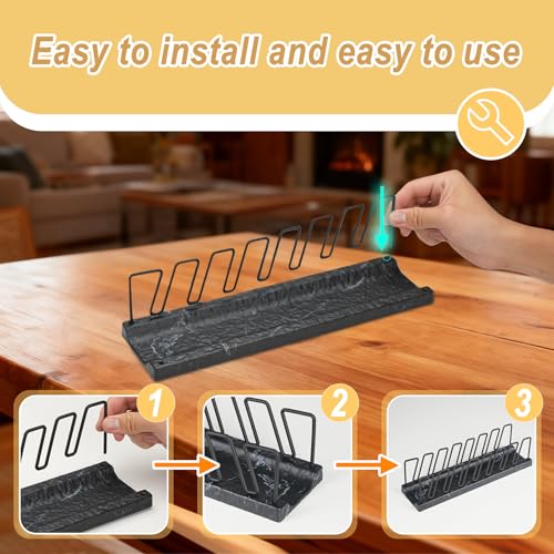 Hat Organizer for 7 Baseball Caps - Anti-Tip Display Stand