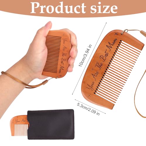 XIHIRCD Wooden Labor Comb for Childbirth and Pregnancy Support with Bag
