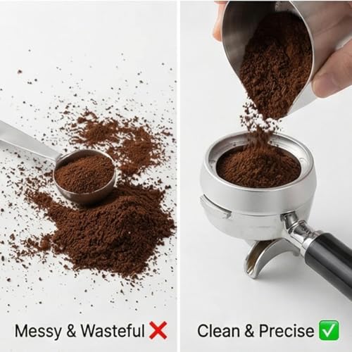 54mm Magnetic Espresso Dosing Funnel for Breville Portafilter