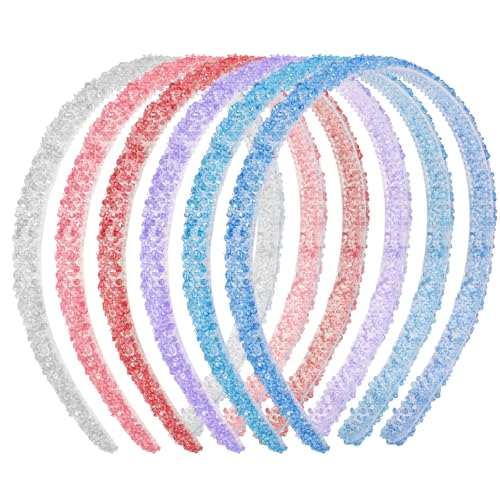 CUBACO Glitter Headband for Women and Girls - Sparkle Hair Band with Teeth