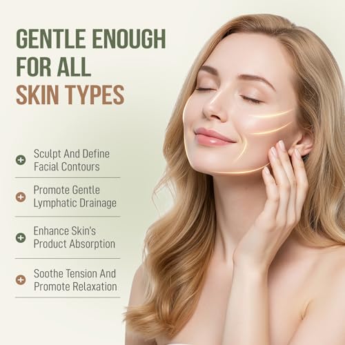 Yeemilar Contour Face Brush & Ergonomic Facial Lifting Tool