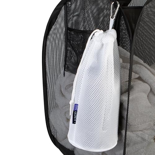Laundry 360 Sock Saver Wash Bag with Clip - Prevent Lost Socks