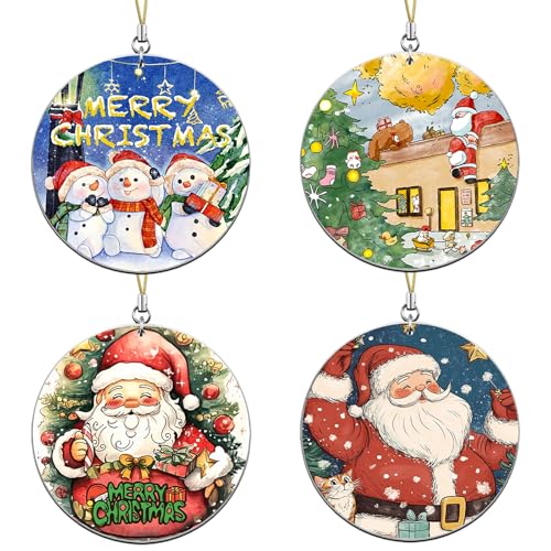 Iweca Neighbor Christmas Ornament - Acrylic Hanging Friend Gift Sign