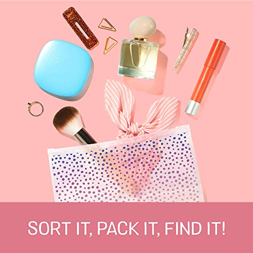 Ziploc Reusable Travel Makeup & Accessory Bag - 5 Pack