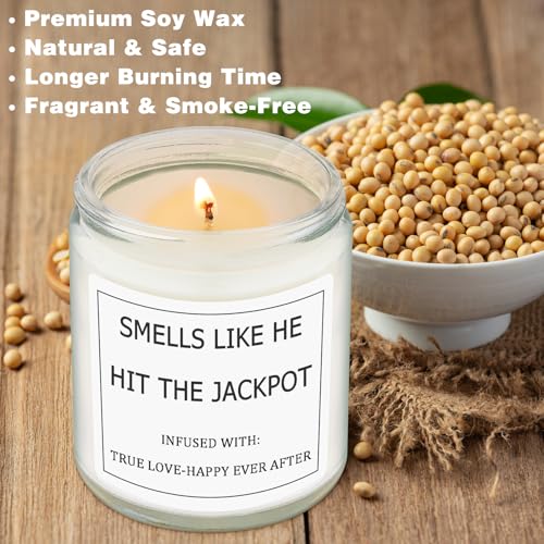 Funny Lavender Candle for Bridal Shower & Engagement Gifts