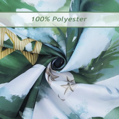 Winter Christmas Shower Curtain 72x72 Inches Pine Tree Snow Scene Festive Decor - Variation of THIS listing