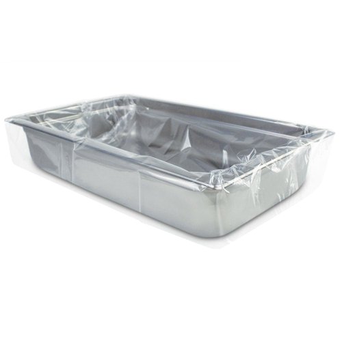 PanSaver Hotel Pan Clear Liners for Easy Clean Up - Disposable Buffet Pan Liners, Ovenable up to 400F - Clear (Hotel Pan X-Deep | 34 x 22 IN)