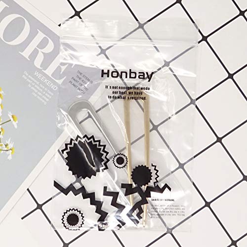 Honbay Metal U-Shaped Hair Pins and Forks, 2-Piece Set