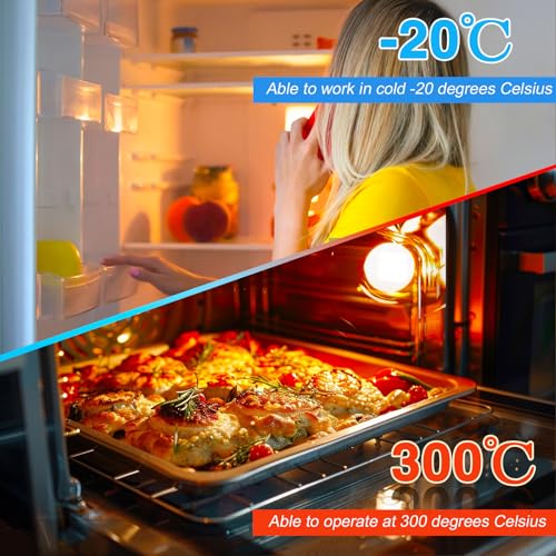 Blakapoo 40W Oven Light Bulb, G45 E26 120V Heat Resistant (Pack of 2)