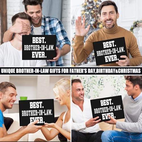 Brother-in-Law Gifts Set with Whiskey Glass & Accessories - Christmas & Father's Day
