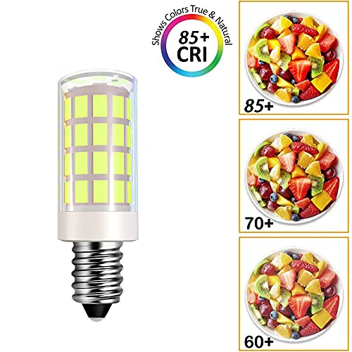 LED Makeup Mirror Bulbs Replacement - Daylight White 6000k (2-Pack)
