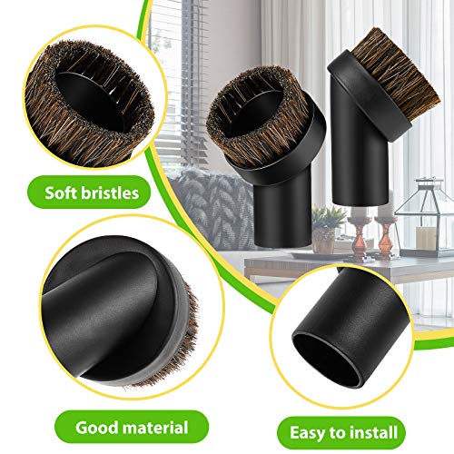 Honoson 2 Pack Vacuum Dust Brush Attachments for Tight Spaces, 1.25 Inch