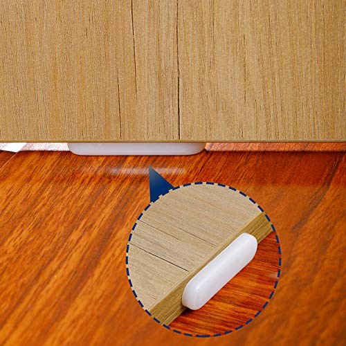 Jetec 40 Pack Bed Skirt Pins and Chair Leg Glide Nails