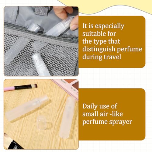 FAIRY CORA 6-Pack 5ml Refillable Travel Spray Bottles for Perfume and Essential Oils