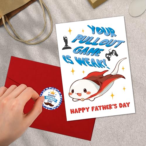 Funny Father's Day Card for Dads - Gaming Theme Gift