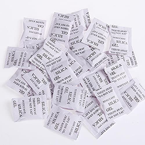 Saycker Food Grade Silica Gel Desiccant Packets - 200 Pcs Moisture Absorber
