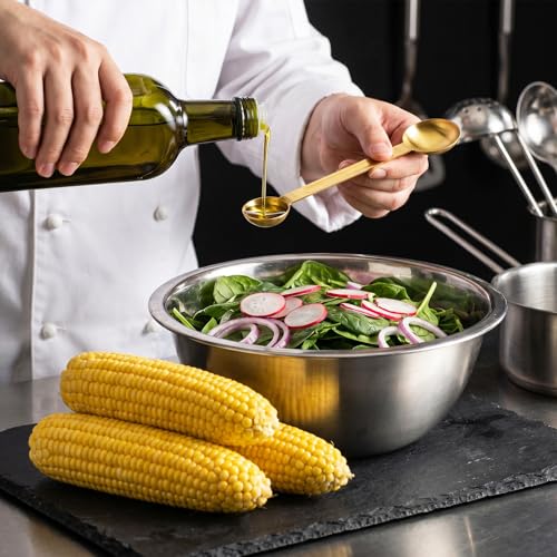 Double Sided Measuring Spoon - Stainless Steel 5ml & 15ml