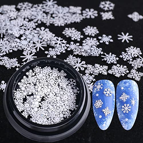 XIELIME Christmas Snowflake Nail Art Glitter Sequins - 1 Box