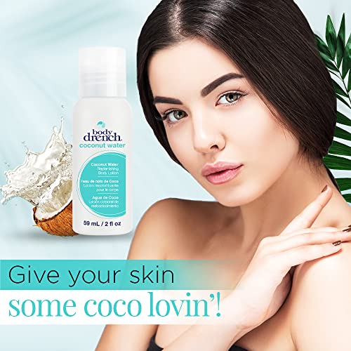 Body Drench Coconut Water Replenishing Body Lotion 2 fl oz