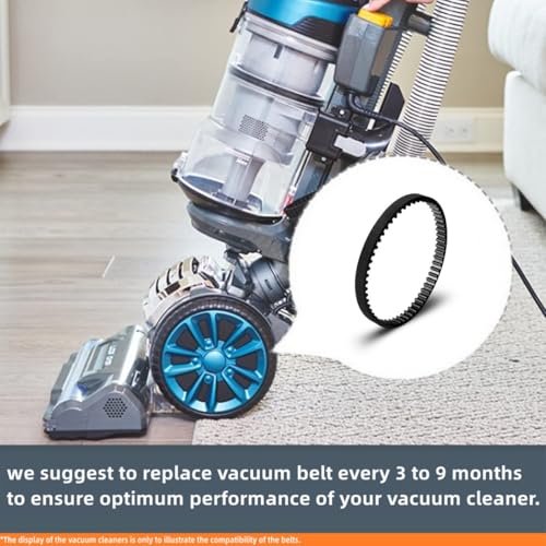 Replacement Belts for Eureka FloorRover Vacuum Models NEU560, NEU562, NEU566 - Pack of 2