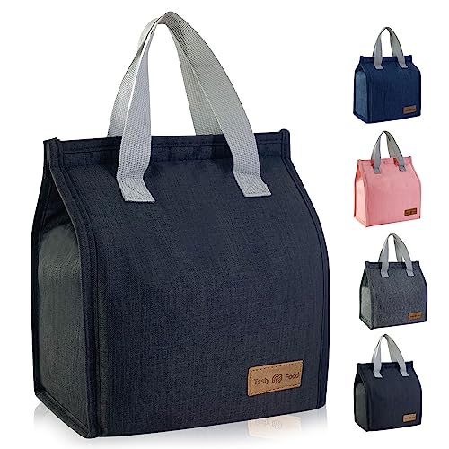 Mziart Insulated Lunch Bag - Lightweight Portable Tote for Work & Travel