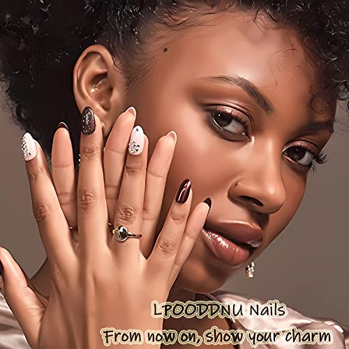 St. Patrick's Day Short Square Green French Tip Press on Nails with Clover