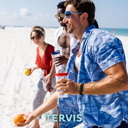 Tervis Travel Lid for 16oz Double-Walled Insulated Tumblers - 4 Pack