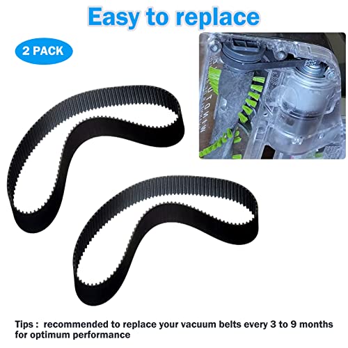 Replacement Vacuum Belts for Hoover WindTunnel Air Upright 2-Pack