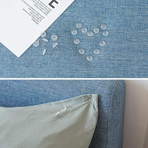 30 Pcs Clear Twist Pins for Upholstery & Slipcovers