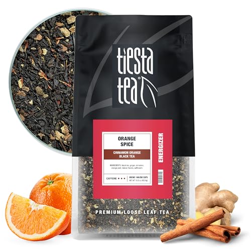Tiesta Tea Orange Spice Loose Leaf Black Tea - 200 Cups Bulk Pouch