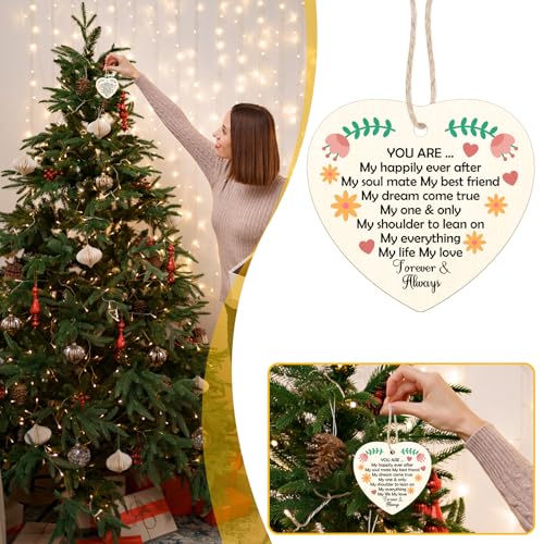 Romantic Couples Christmas Ornament - Heartfelt Keepsake Gift