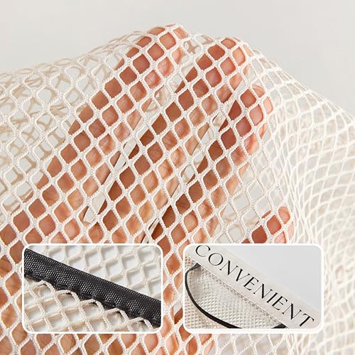 2-Pack Adhesive Trash Bag Holder Dispenser - Wall Mount Mesh Organizer
