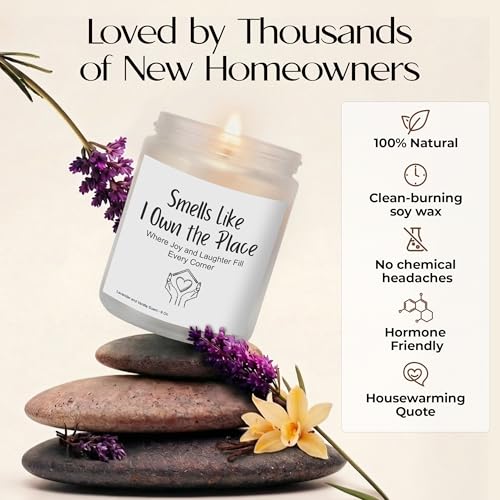 KINSHEART 9 oz Scented Candle - Housewarming Gift for New Homeowners