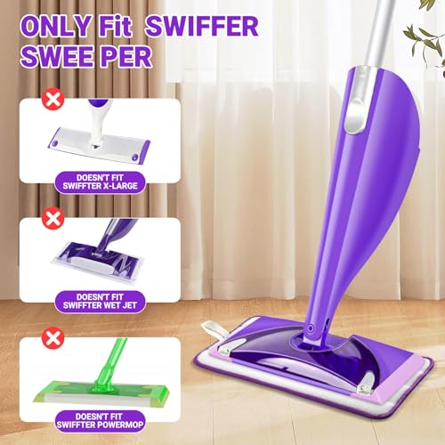 Microfiber WetJet Pads for Swiffer Wet Jet - 2 Pack, 11.8" x 5.5"