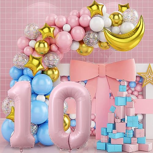 40 Inch Number 30 Baby Pink Foil Balloon for 30th Birthday Party
