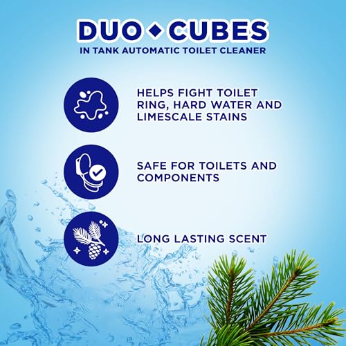 Soft Scrub In-Tank Toilet Cleaner Duo-Cubes, Alpine Fresh - 4 Count (Pack of 1)