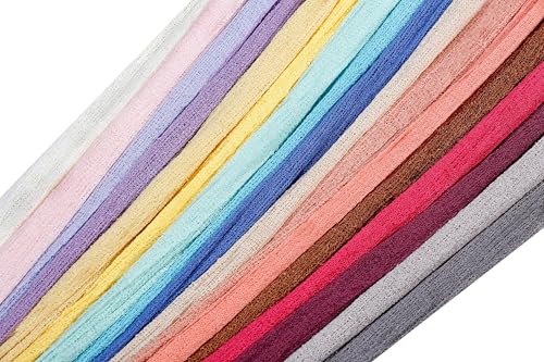 Matissa Newborn Baby Swaddle Blanket - 60x16 Inch, 16 Colors
