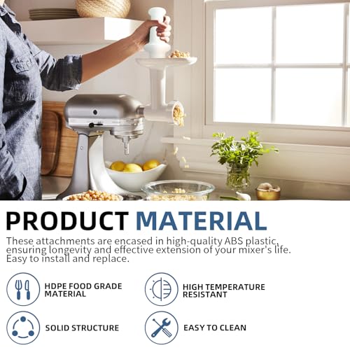 Universal Meat Grinder Pusher Stomper, 9.8-inch Food-Grade HDPE Replacement