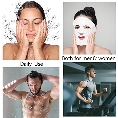 WantGor Metal Headbands for Women and Men 2 Pack Black Wave Hair Bands