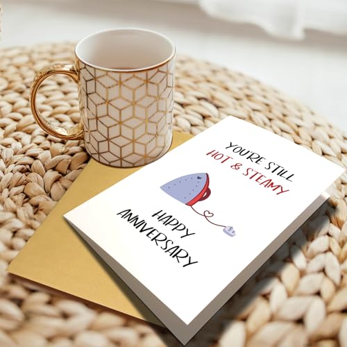 Funny Iron Anniversary Card for 6 Years - You're Still Hot